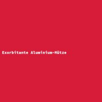 Exorbitante Aluminium-M&uuml;tze