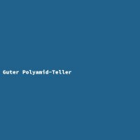 Guter Polyamid-Teller