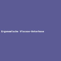 Ergonomic Viscose Underwear