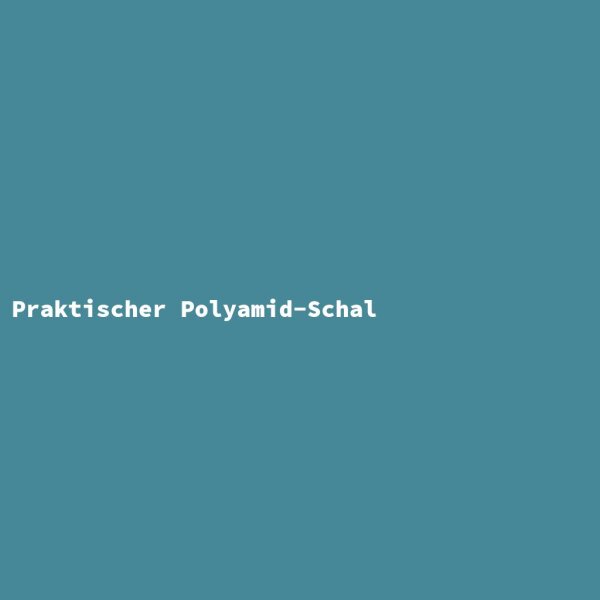 Praktischer Polyamid-Schal