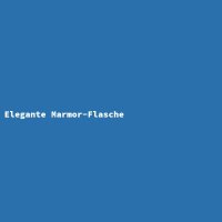 Elegante Marmor-Flasche