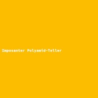 Imposanter Polyamid-Teller